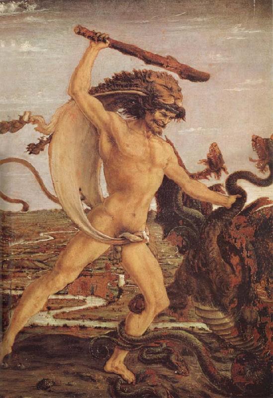 Antonio del Pollaiuolo Hercules and the Hydra Germany oil painting art